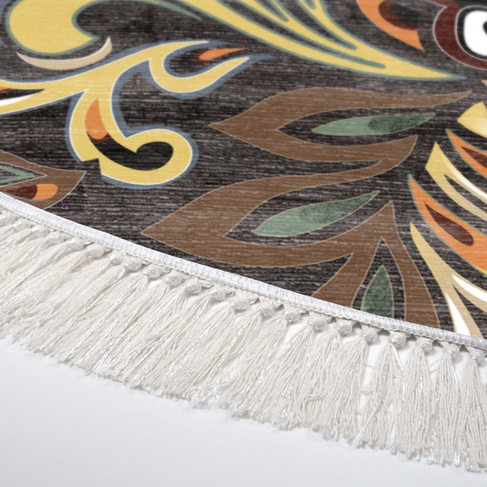 Conceptum Alfombra Mu177 - Coffee 90 x 90 cm